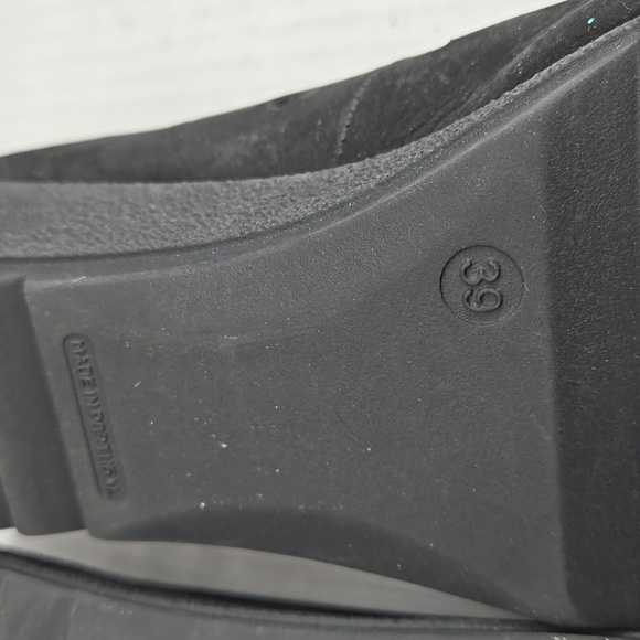 Aerobics Portugal Wedge Perforated Leather Shoes EU 39 US 8 - Picture 7 of 13